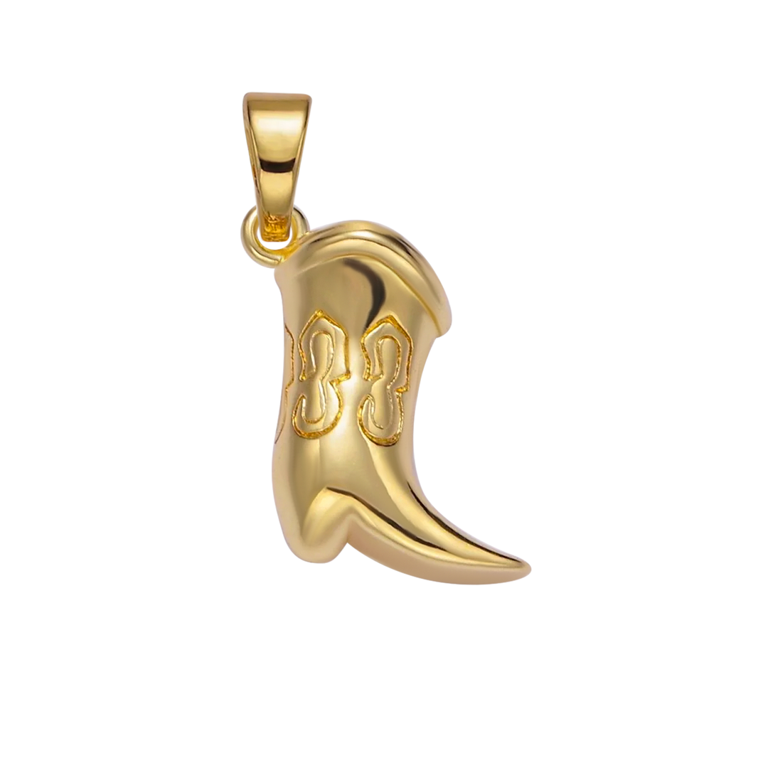 Cowboy Boot Charm 