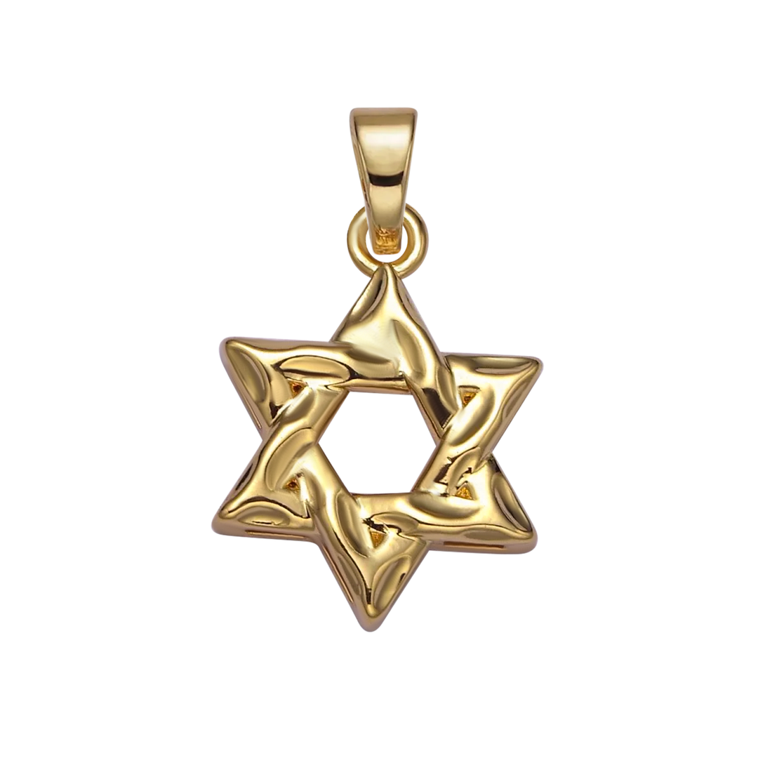 Dainty Star Of David Charm