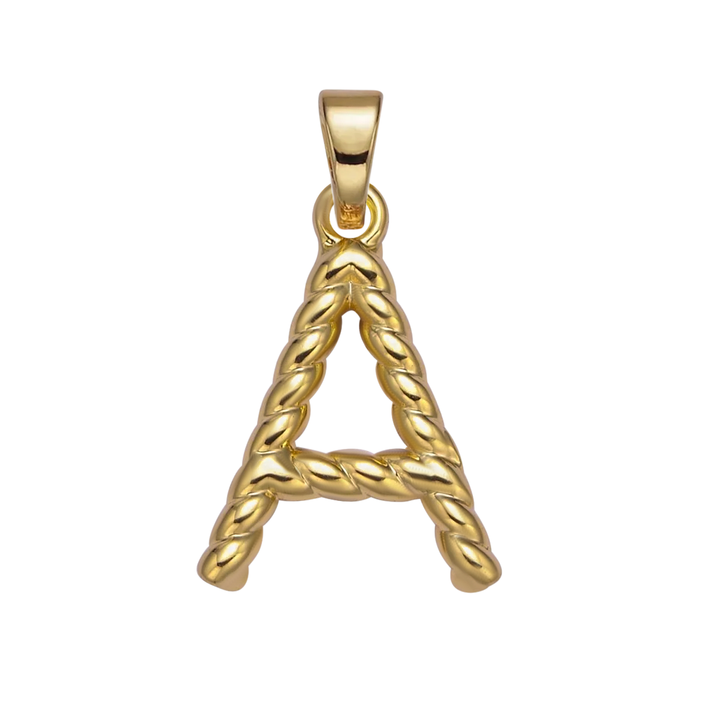 Gold Initial Charm - Gold Filled