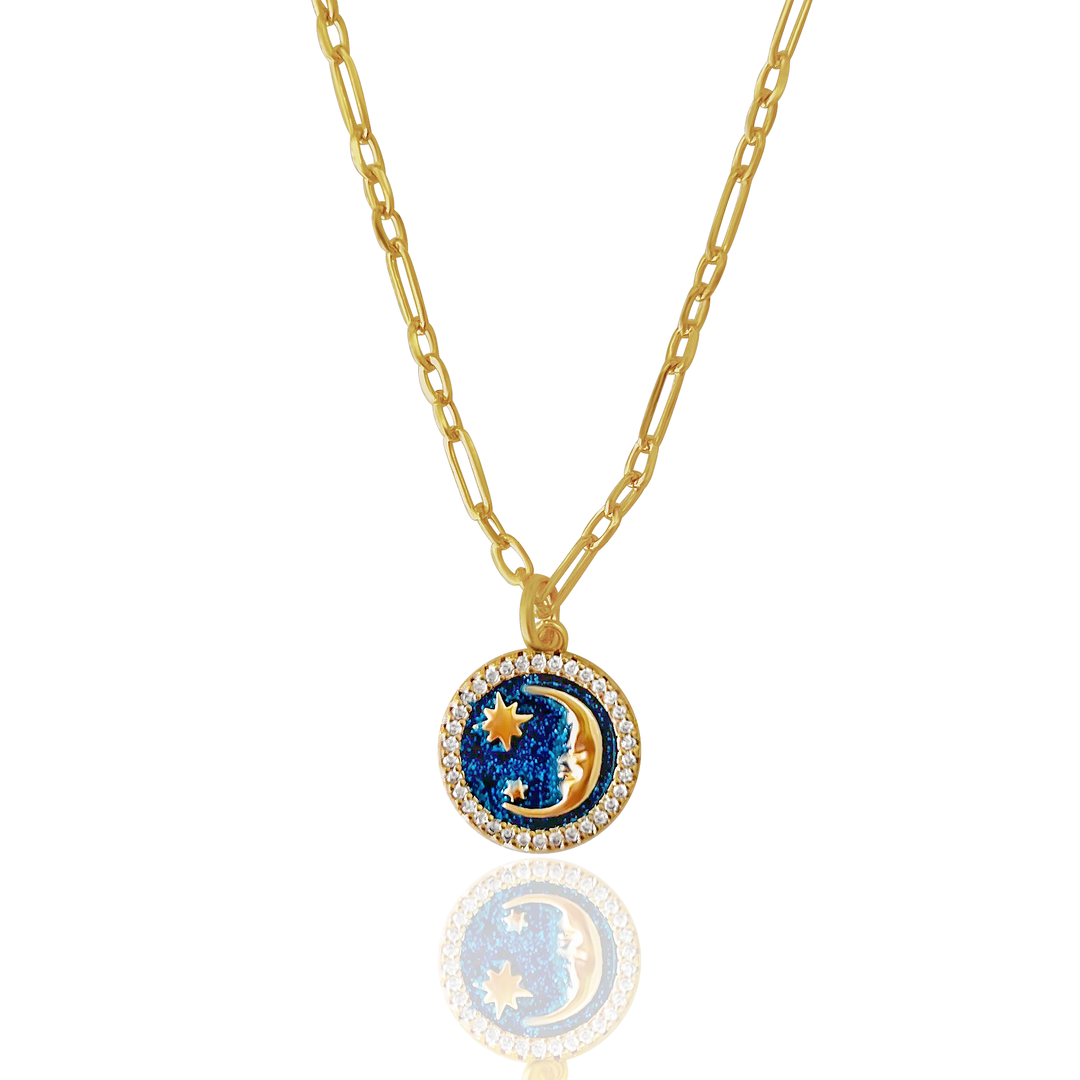 Blue Moon Necklace