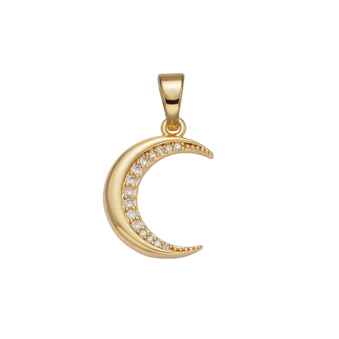 Dainty Moon Charm