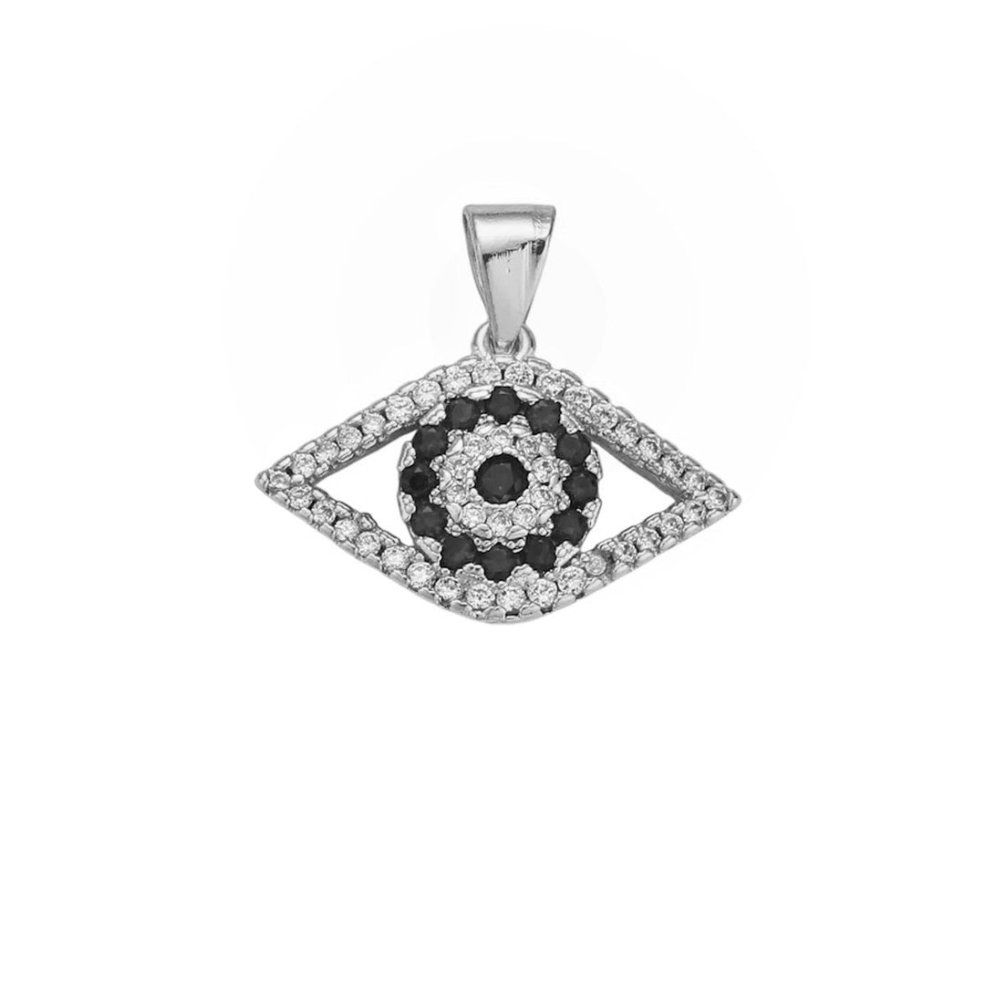 Guiding Evil Eye Charm - Gold Filled