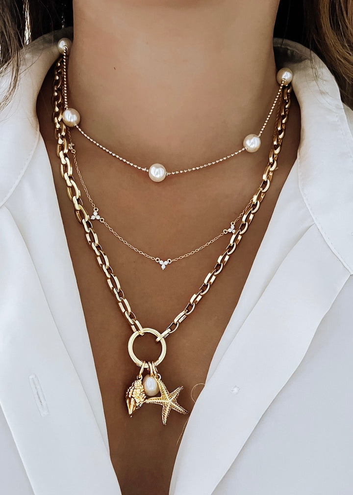 Ocean Charm Necklace