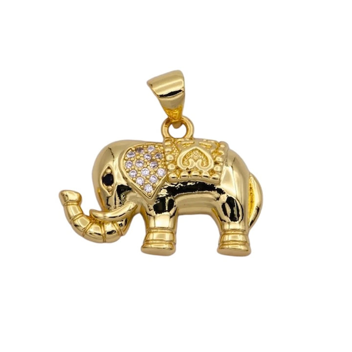 Harmony Elephant Charm Gold Filled